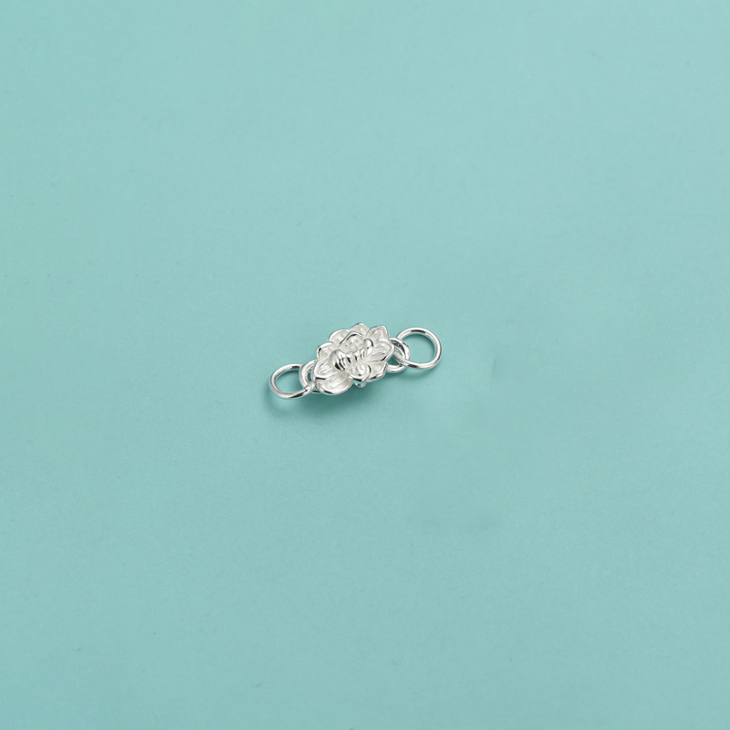 #1 Plain silver -7.2x12.2mm