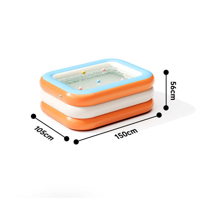 1.8m-story double orange [single swimming pool]