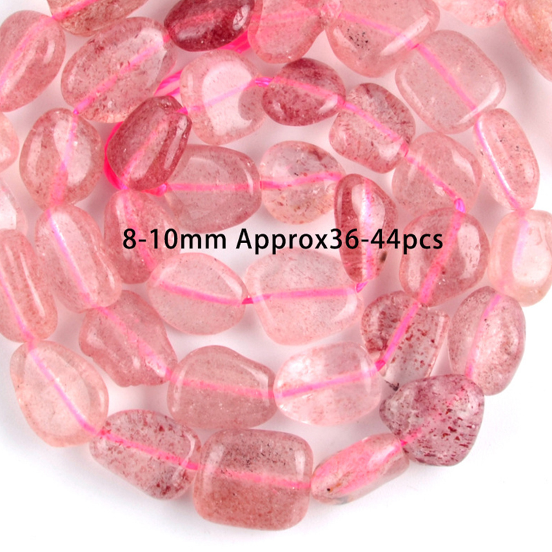Shape 8-10mm strawberry crystal See pictures