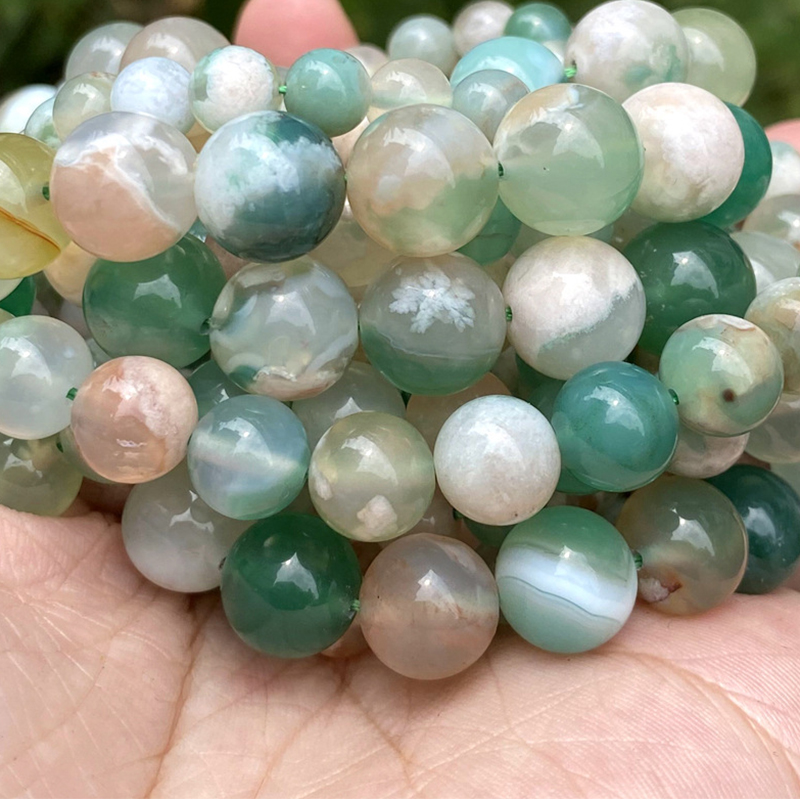 22:Green cherry blossom