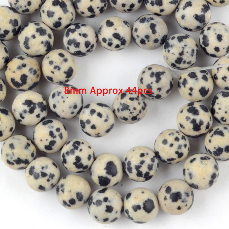 11:8mm frosted spotted stone