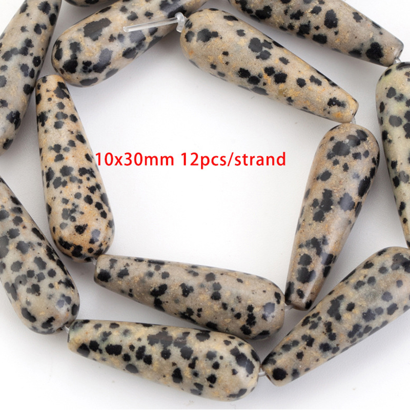 19:10x30mm spotted stone