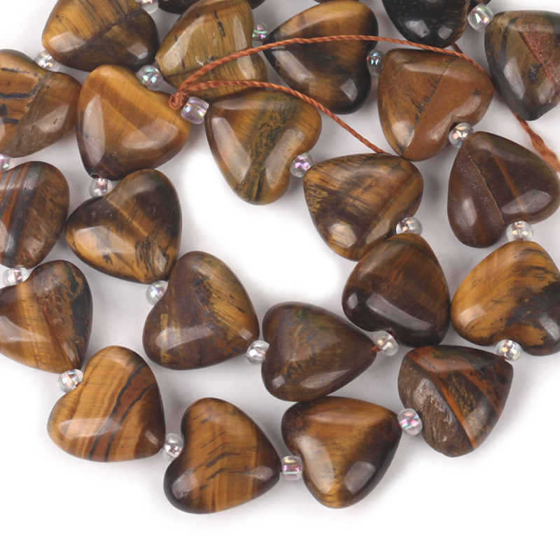 Yellow tiger stone 14mm