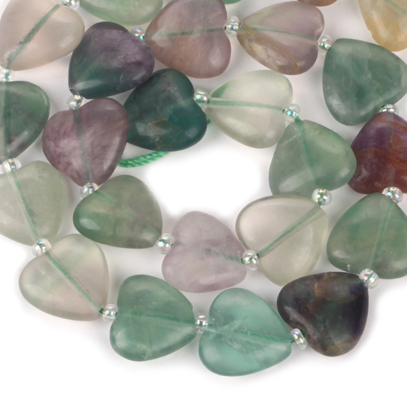 Colored fluorite 14mm