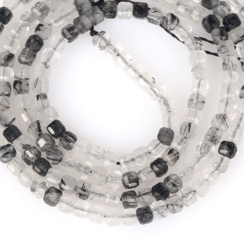 6/Black Rutilated Quartz 