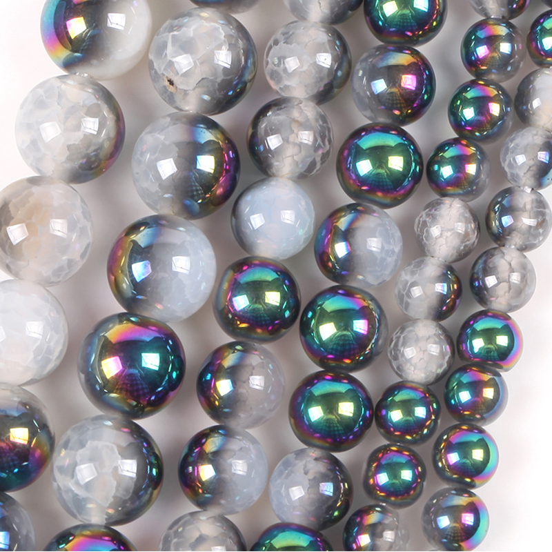 White colorful 6mm/58pcs