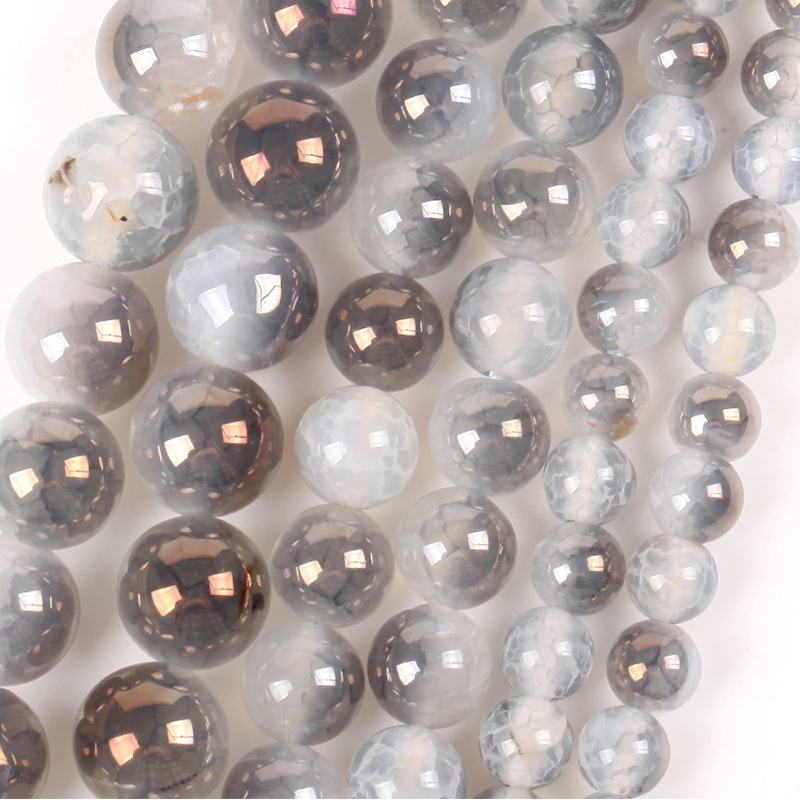 White Gray 6mm/58pcs