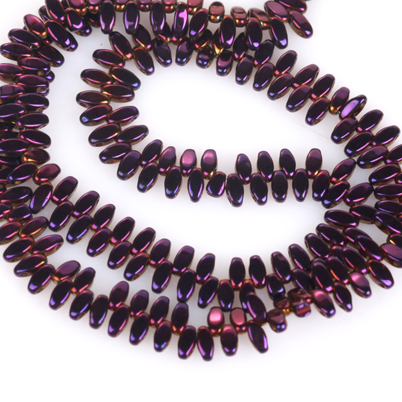 6:Electroplated purple