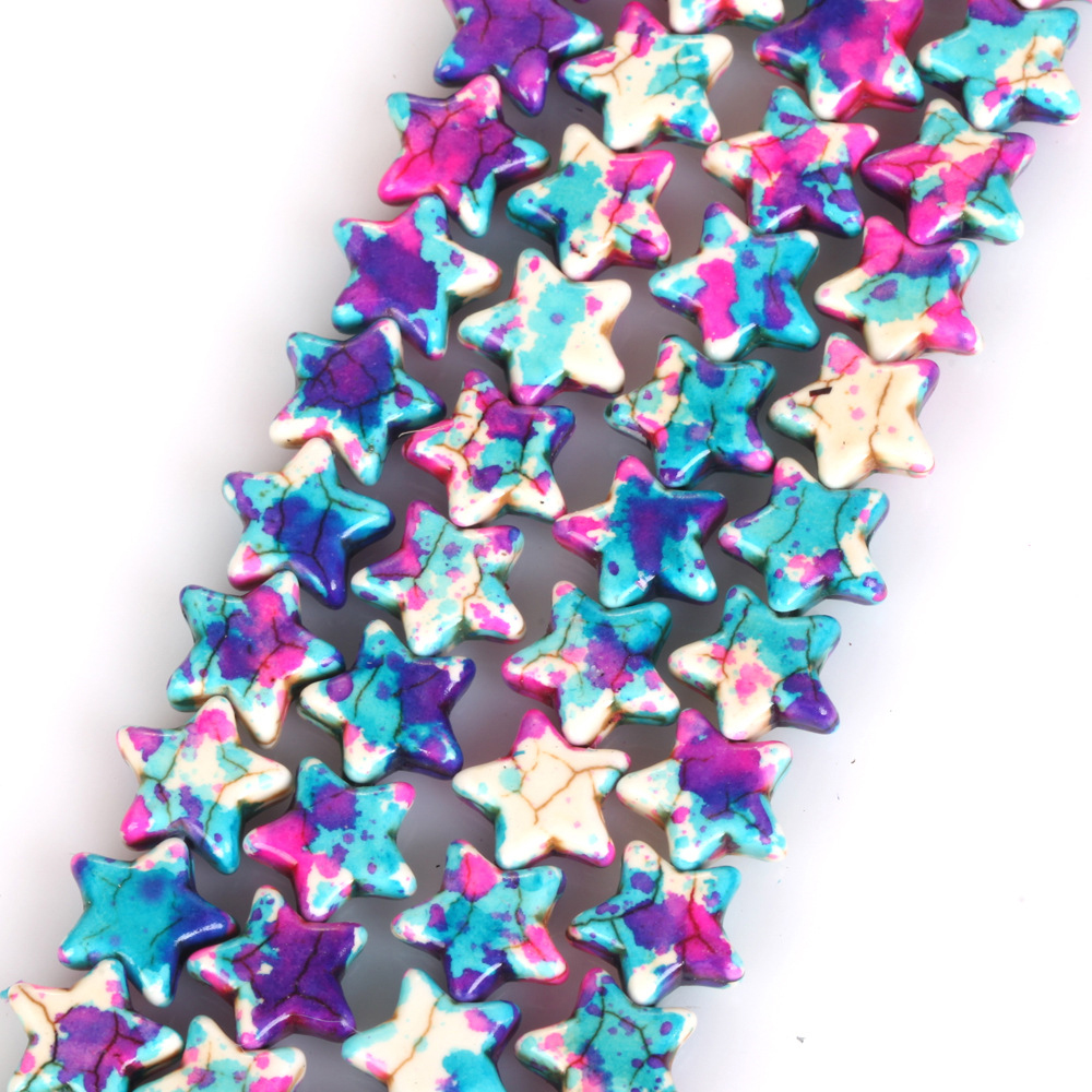 12mm turquoise five-pointed star camouflage light