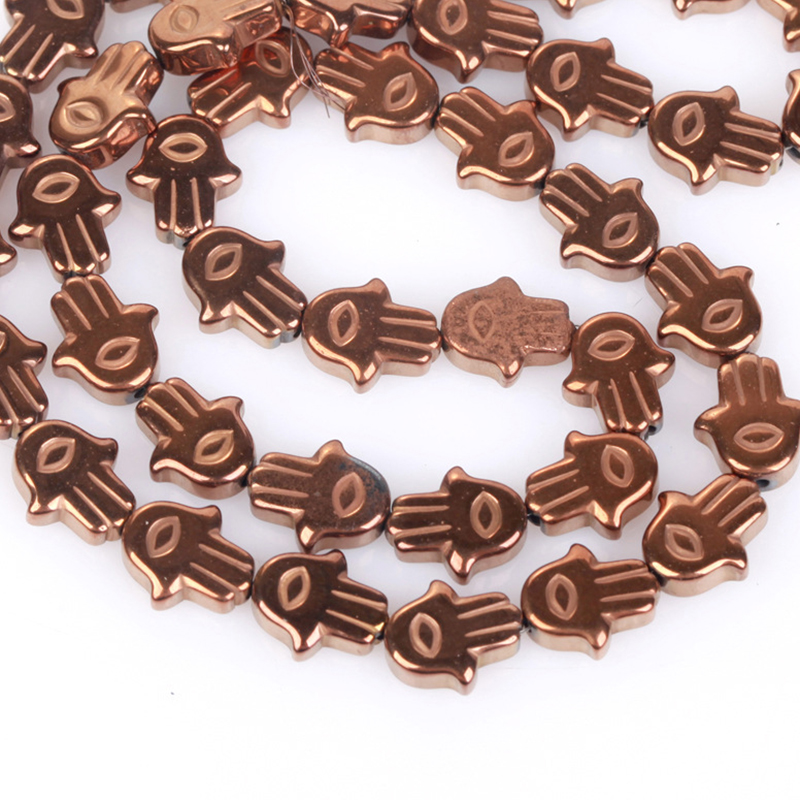 8:Electroplated antique red copper