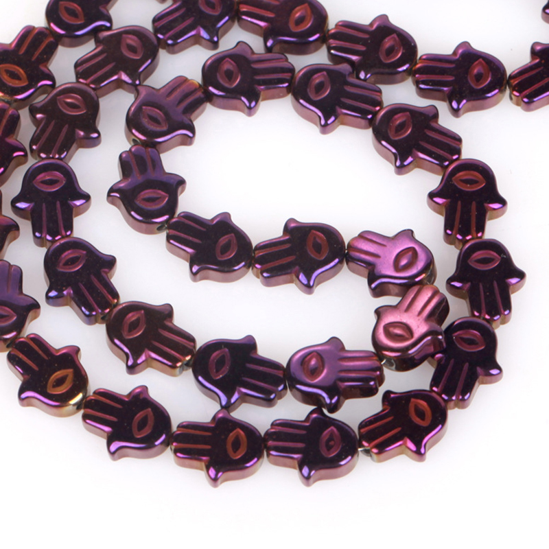 9:Electroplated purple