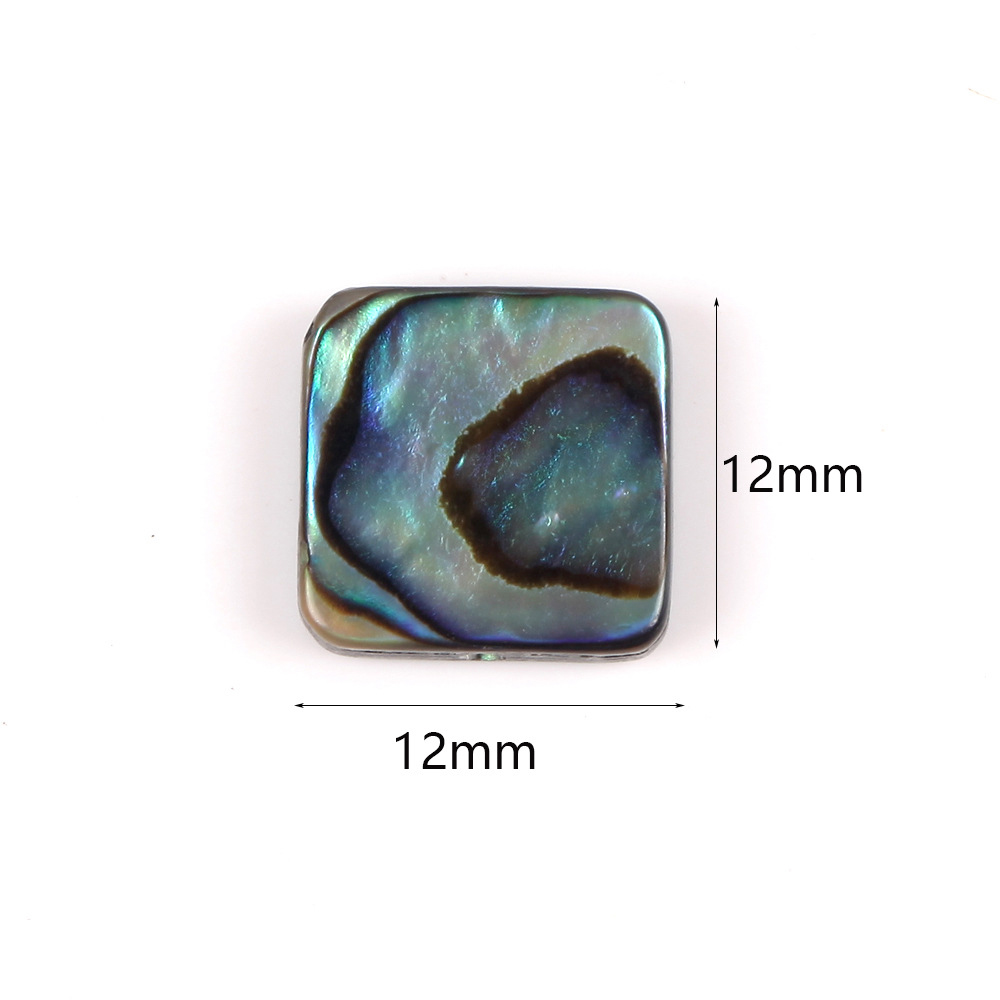 3:12x12mm cubes abalone shell