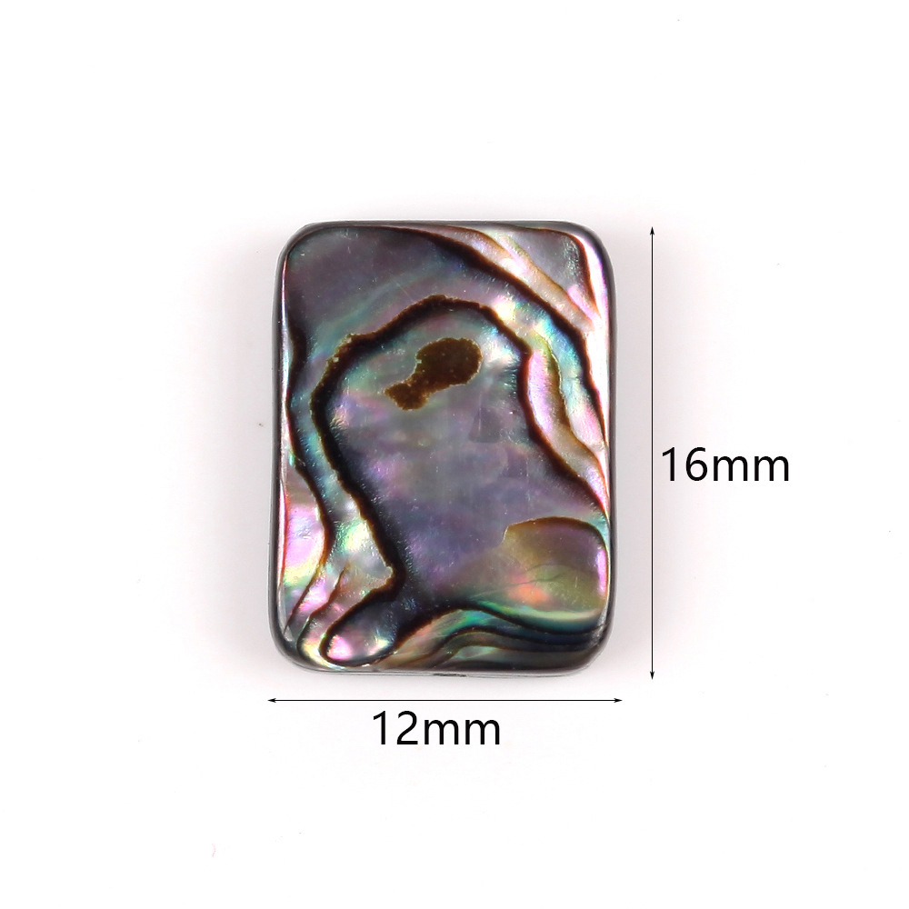 8:12x16mm cubes abalone shell