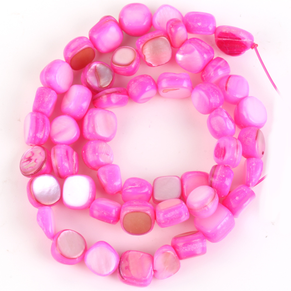 7:8mm shaped shell rose red