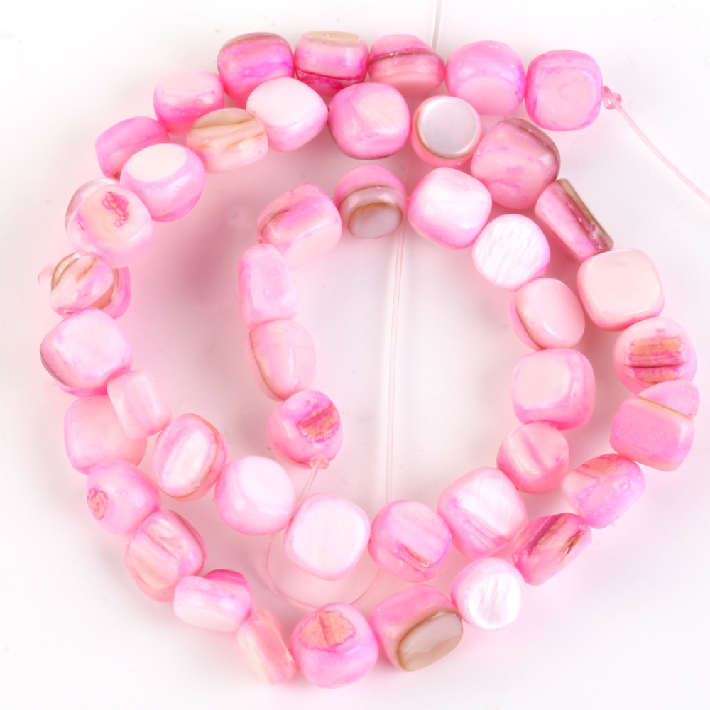 8:8mm shaped shell pink