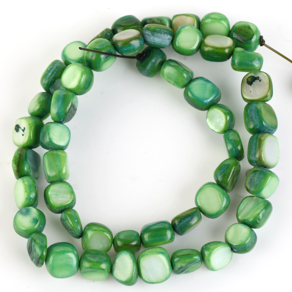 12:8mm shaped shell green