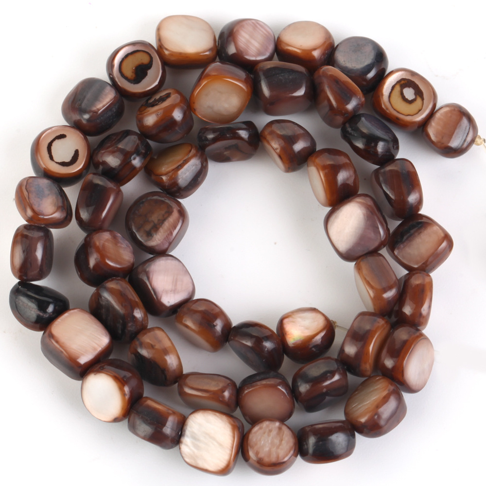 14:8mm shaped shell brown tiger