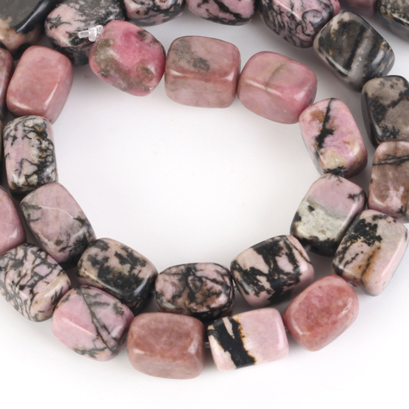 black line red pattern 8x12mm