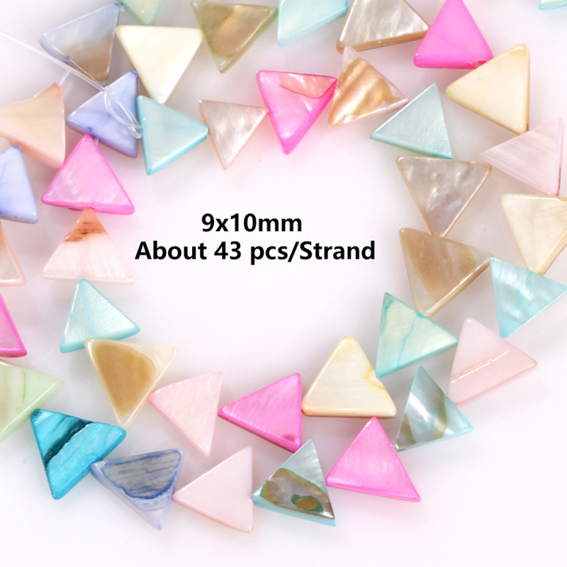 Macaron Shell 9x 10mm Triangle