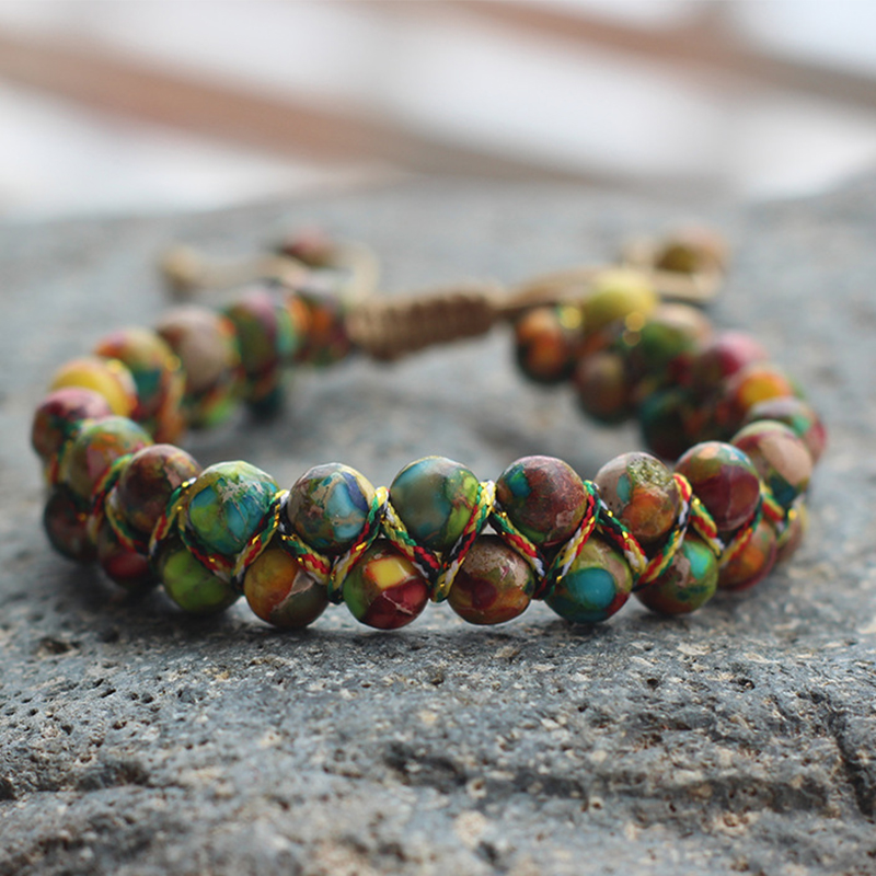 Colorful emperor stone