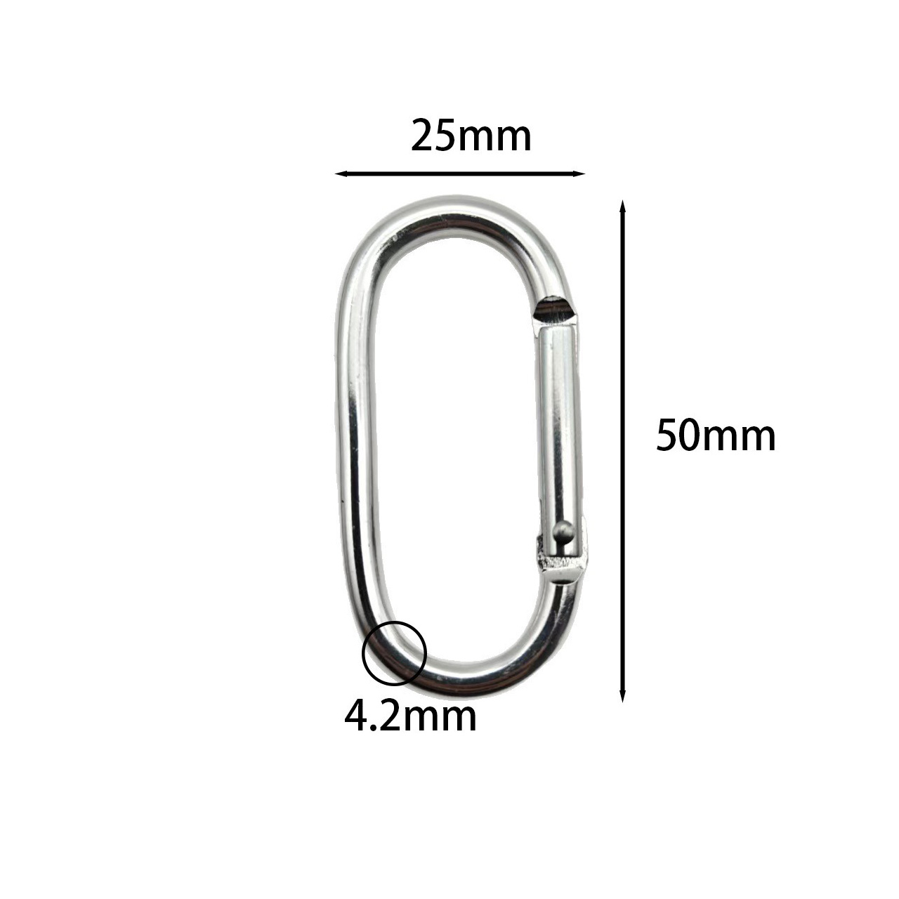 1:No. 5 4.2 wire diameter silver