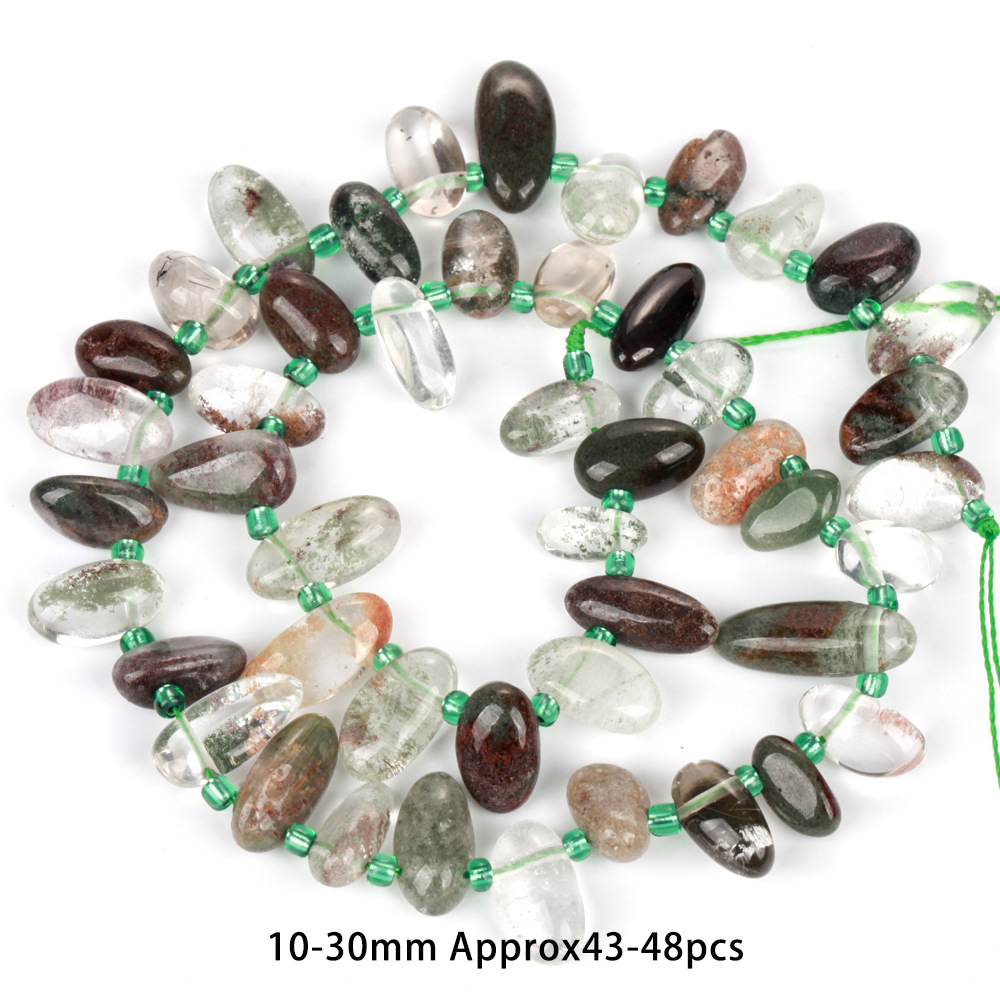 23:10-30mm irregular green fluorite