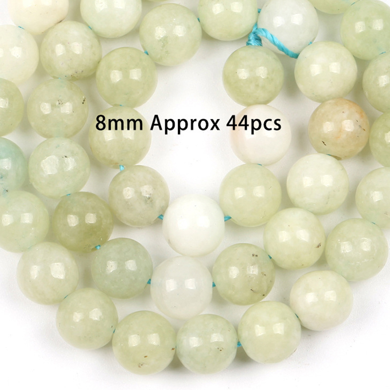 8mm prehnite chalcedony see picture