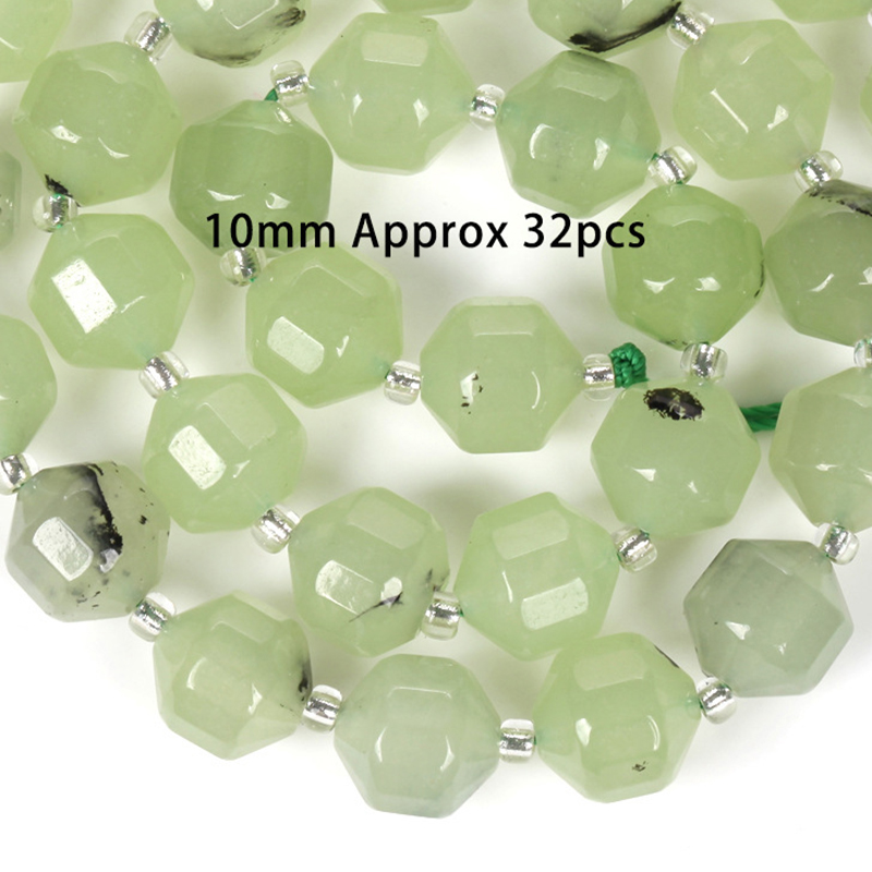 10mm faceted drum bead  see picture