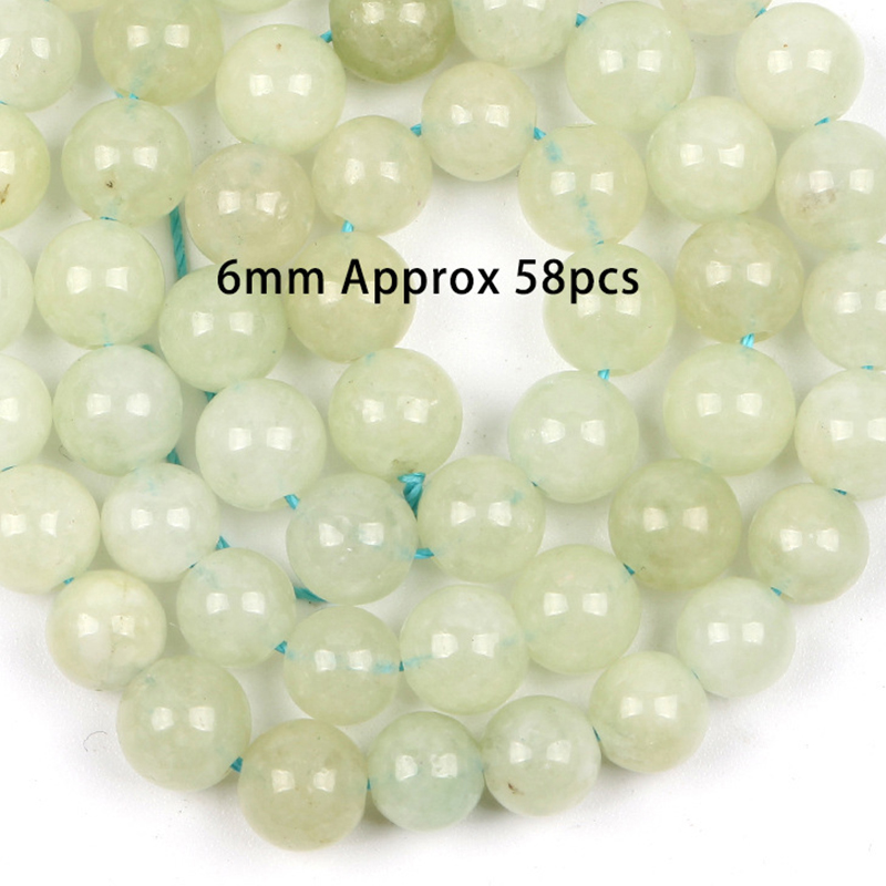 10:6mm prehnite chalcedony