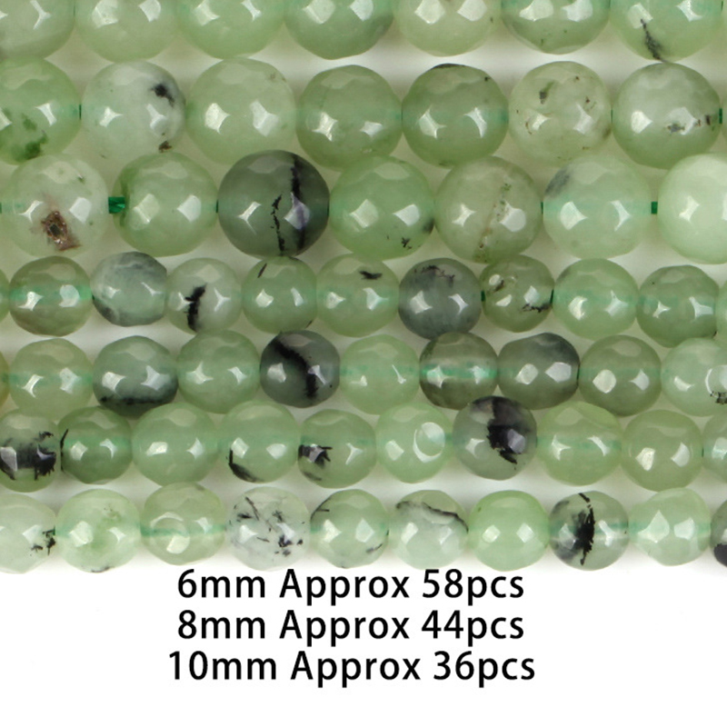 25:8mm faceted prehnite