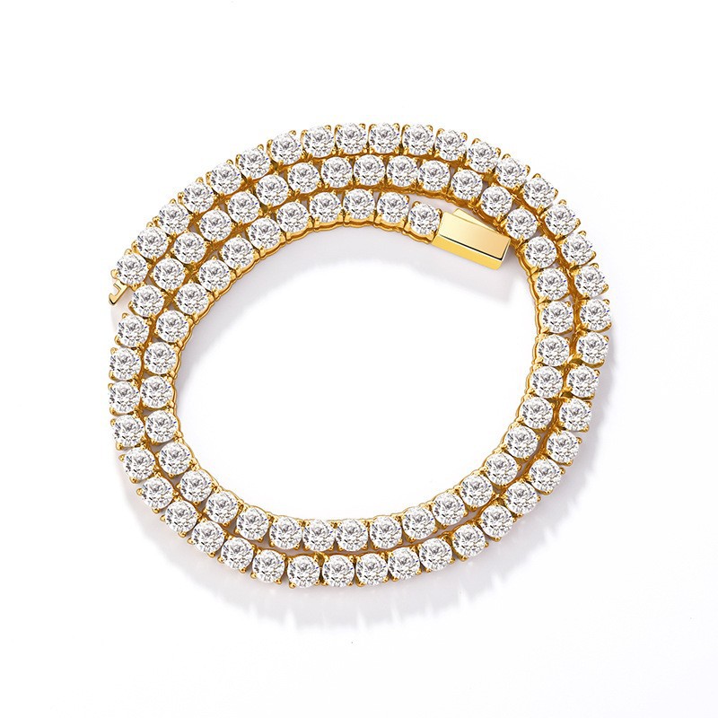 17:5mm wide gold 45cm long n0123g-45