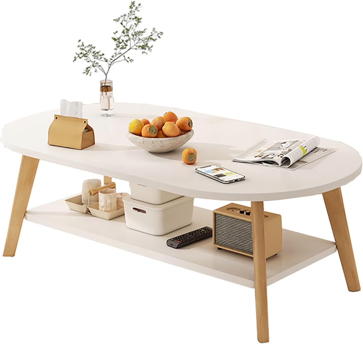 [double-layer model] cream cedar white 100cm