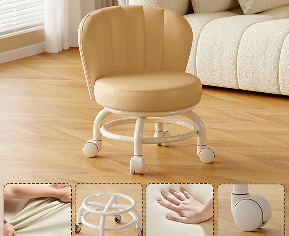 Upgraded carbon steel frame: qianka [with] wear-resistant and anti-scratch wheels