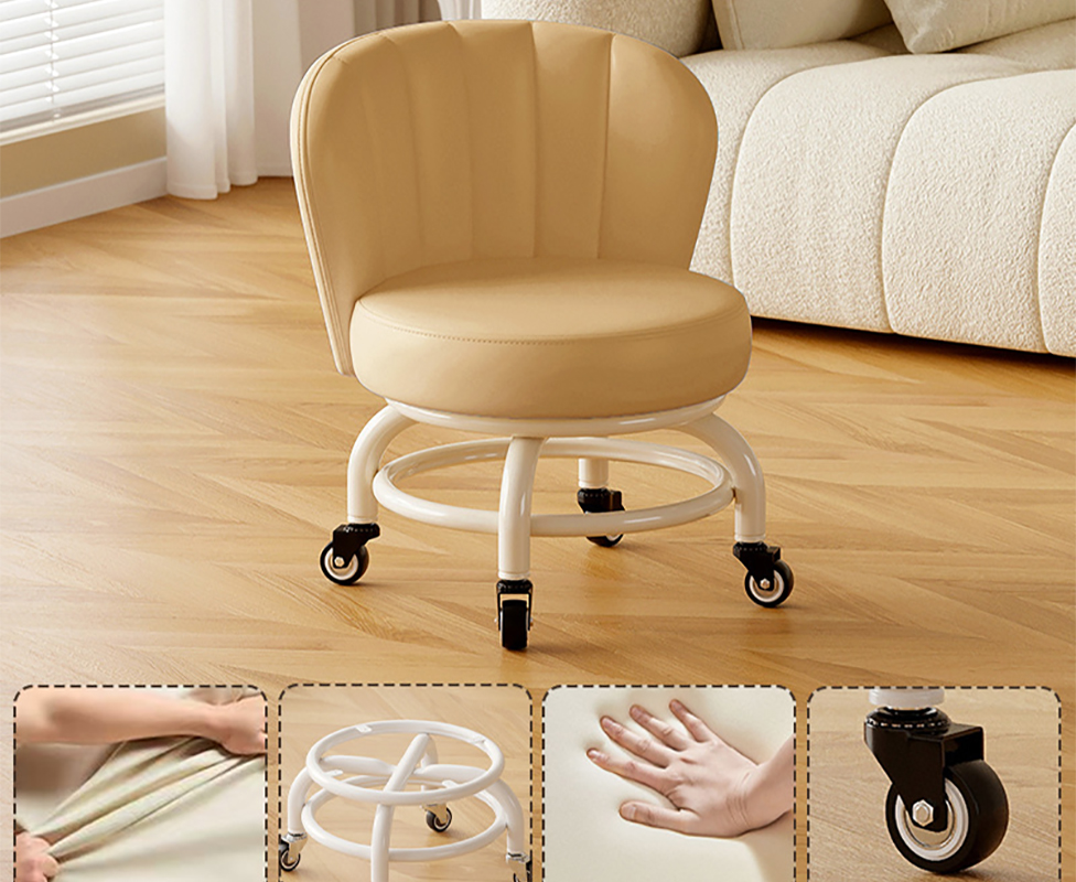 Upgraded carbon steel frame: qianka [with] gold diamond bearing wheel