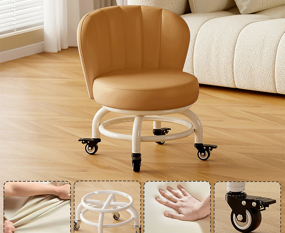 Upgraded carbon steel frame: caramel [with] gold diamond brake wheels