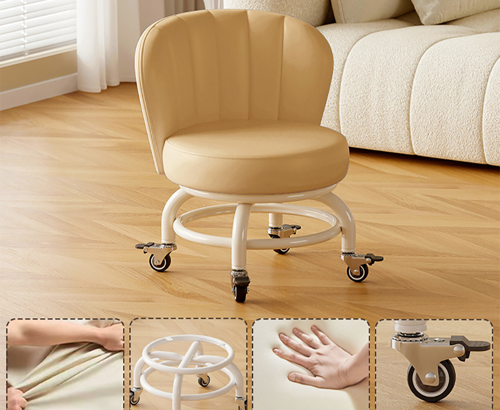 Upgraded carbon steel frame: qianka [with] rubber brake wheels