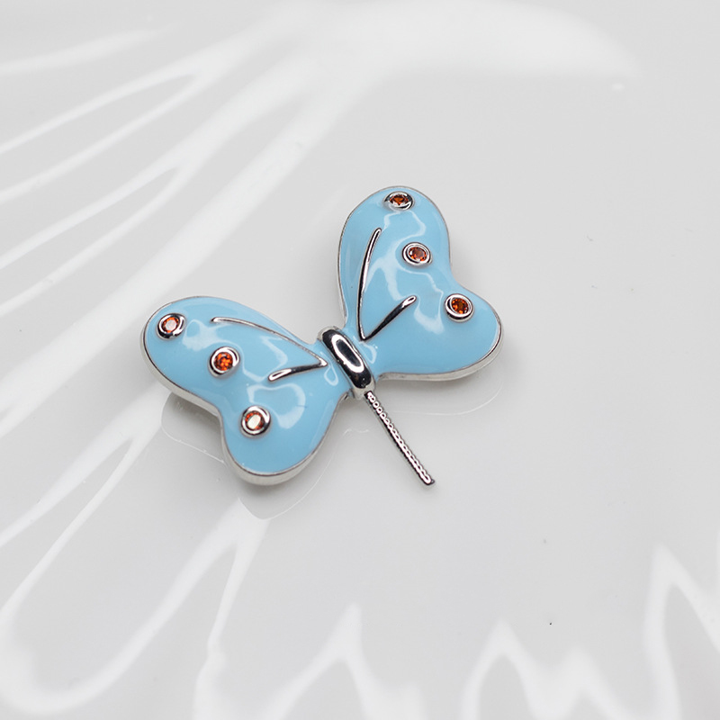 9:Palladium Gold N-0248 Blue/Red Zirconium