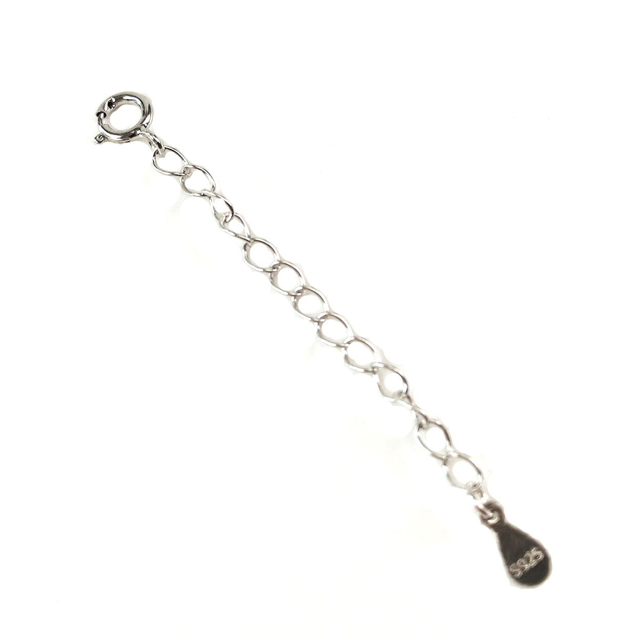 6:Buckle extension chain 8cm   water drop card