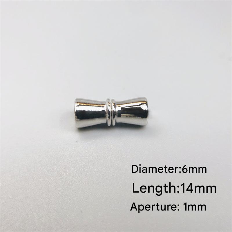 A large screw buckle 6mm silver