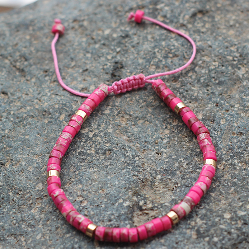 Red emperor stone gold spacer