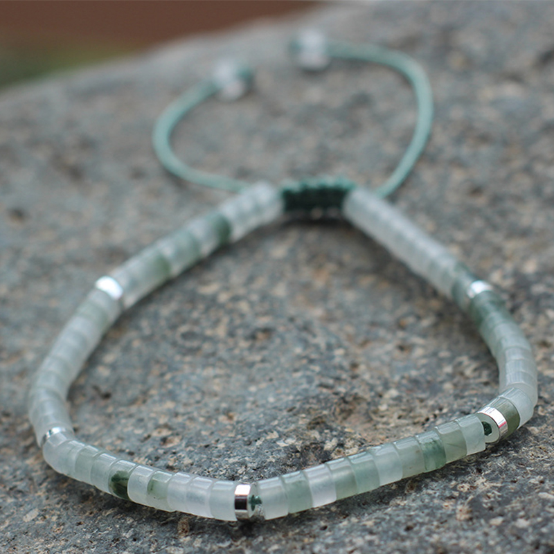 47:Tianshan green silver spacer