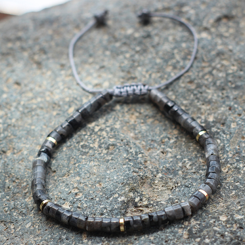 Black glitter gold spacer