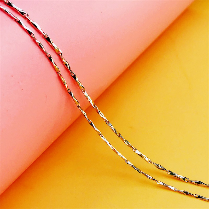 F ingot chain width about [1.0mm]] About 45cm