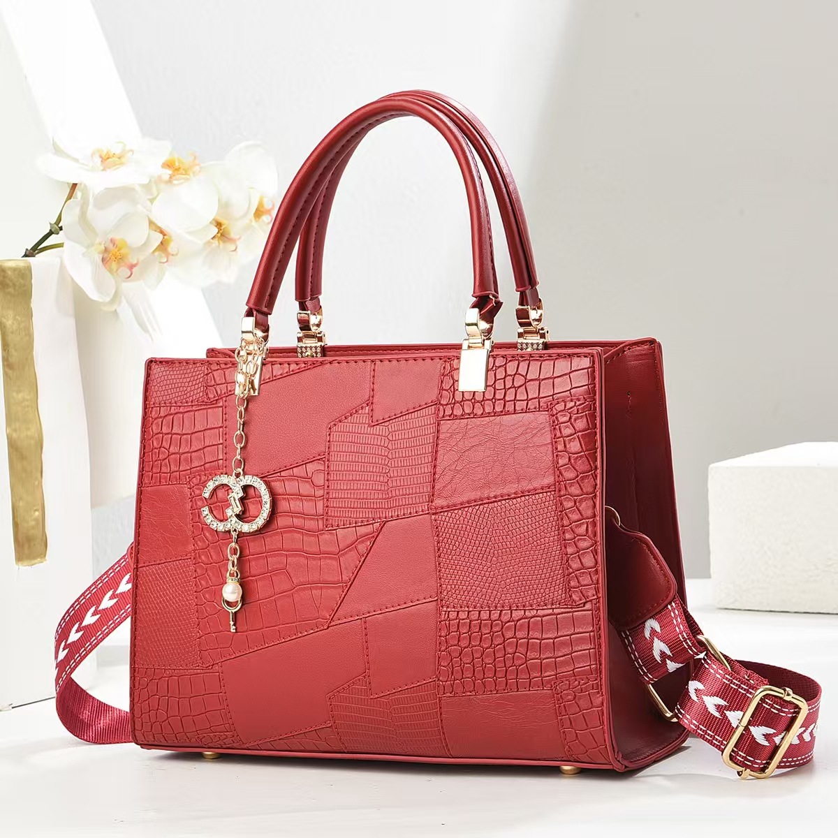 Maroon red