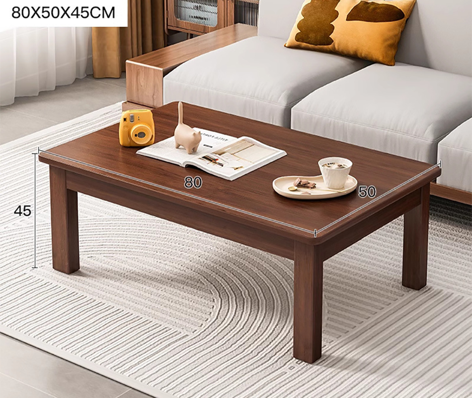 Dark walnut color 80cm (single layer)