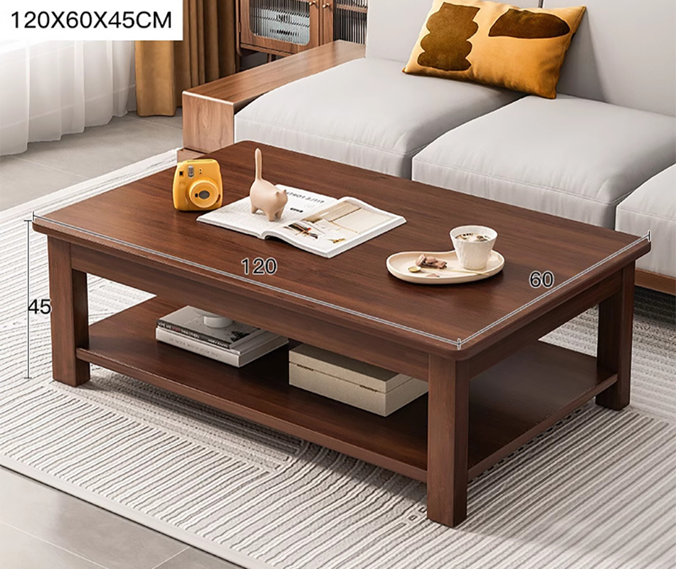 Dark walnut color 120cm (double layer)