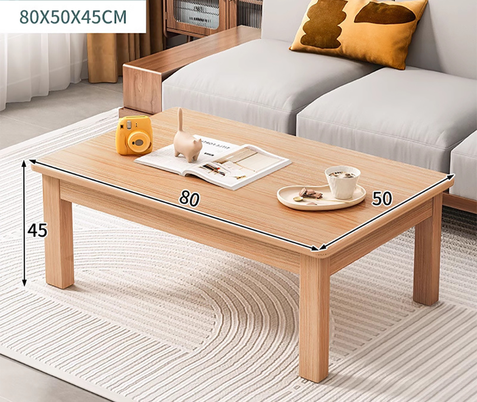 Rubber wood color 80cm (single layer)