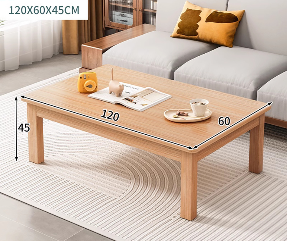 Rubber wood color 120cm (single layer)