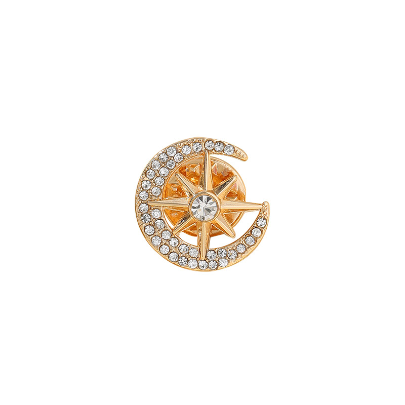 1:Star Moon Brooch Gold