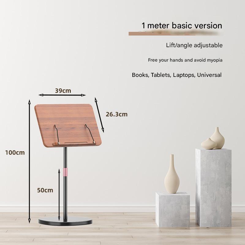Floor-standing 50cm-1m black telescopic model